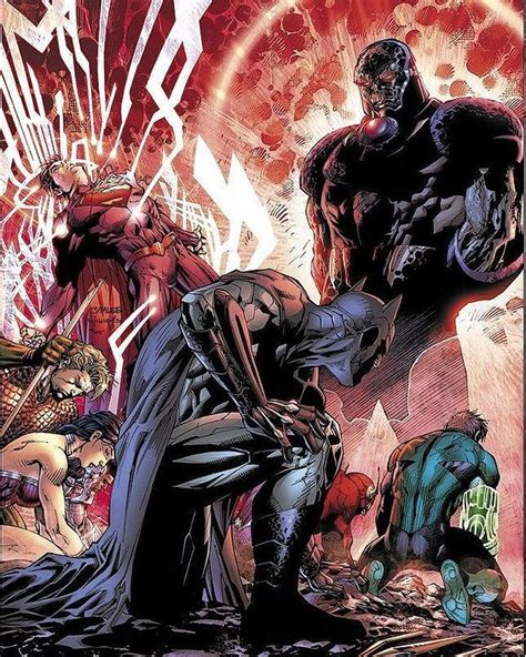 THE BATMAN En Instagram DARKSEID Vs JL Art By Jim Lee