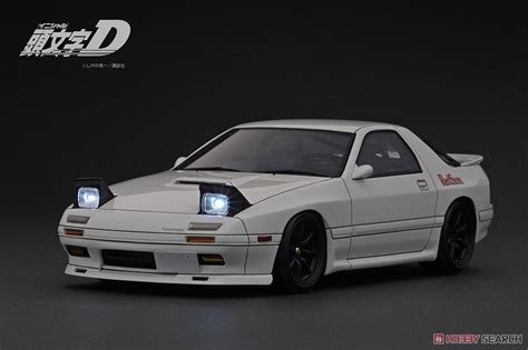 Initial D Mazda Savanna Rx Infini Fc S White With Led Light