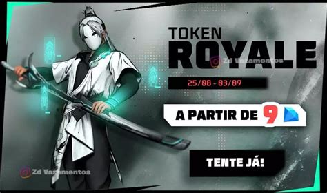 Token Royale Free Fire Como Conseguir o Traços da Redenção PS Verso