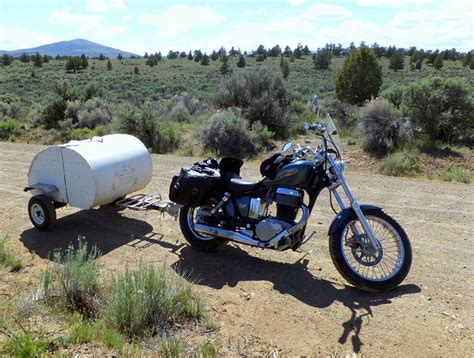 Tiny Motorcycle Camper Transforms From Storage Trailer To Teardrop Like