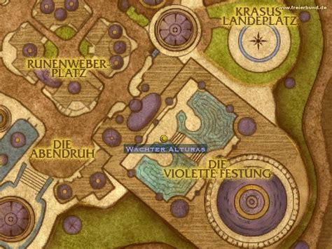 Wächter Alturas Quest Nsc Map And Guide Freier Bund World Of Warcraft