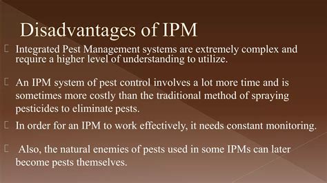 Ipm Integrated Pest Management Ppt