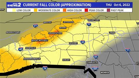 When will the leaves change? North Carolina Fall Color Guide | wfmynews2.com