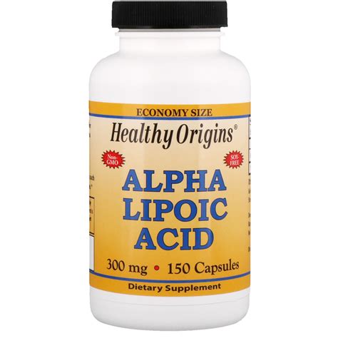 Healthy Origins, Alpha Lipoic Acid, 300 mg, 150 Capsules - iHerb