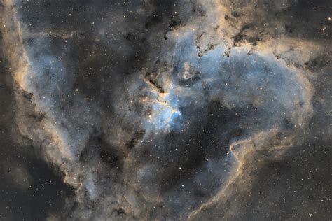 Core Of The Heart Nebula IC 1805 Deep Sky Photo Gallery Cloudy