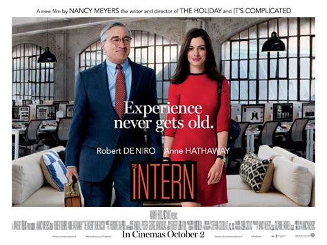 2015 The Intern Poster Quad