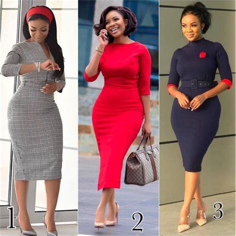 50 African Office Outfits To Try On Ankara Lovers Corporate Dress