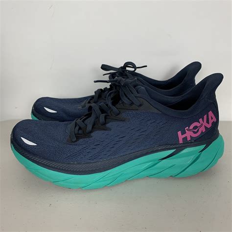 Hoka One One Womens Clifton Outer Space Atlantis S Gem