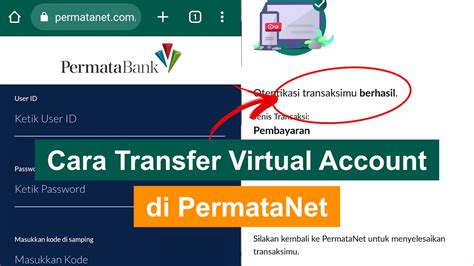 Cara Transfer Virtual Account Di PermataNet YouTube