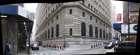 Federal Reserve Bank of New York Building panorama | Flickr