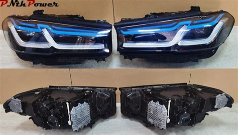 Facelift Upgrading Led Headlight For Bmw G G Lci Laser Style