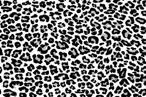 Snow Leopard Fur Pattern