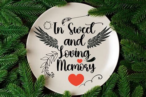 Christmas Memorial SVG, Memorial Quote Graphic by sumim3934 · Creative ...