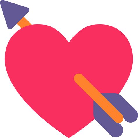 "heart with arrow" Emoji - Download for free – Iconduck