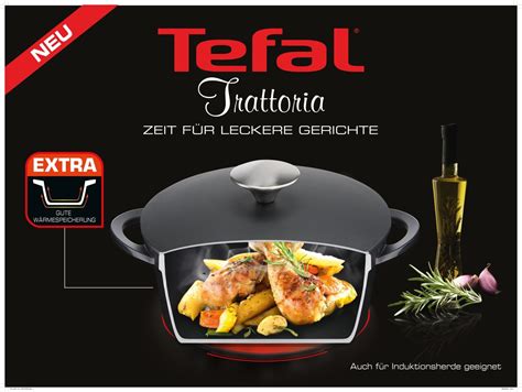 Tefal Trattoria Schmorpfanne 28 cm (G60537) ab € 60,90 | Preisvergleich ...