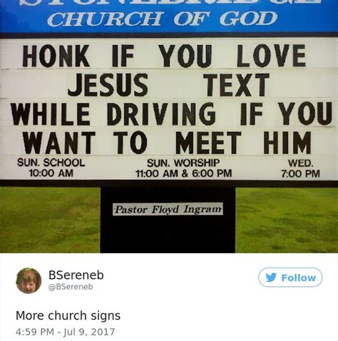 35 Genius Church Signs That Will Make You Laugh And Think