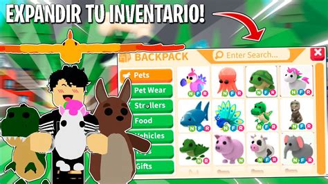 Como Expandir Tu Inventario Y Ser Rico En Adopt Me Roblox Youtube