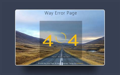 Error Page a Flat Responsive Widget Template by w3layouts