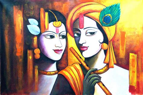 Buy Krishna Paintings Online | Radha Krishna Painting Online Shopping