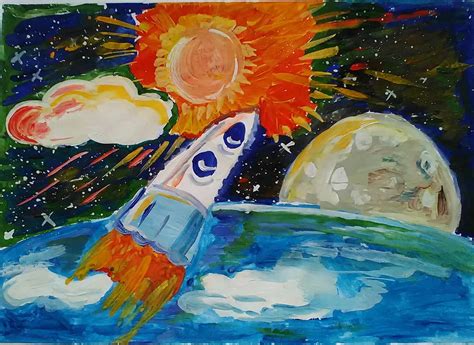 Космос: 80 картинок для детей