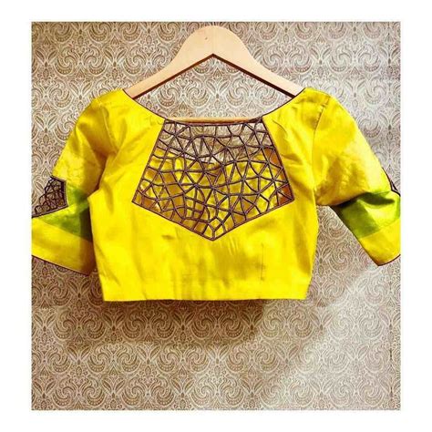 Online Shopping Bollywood Blouse Designs Cut Work Blouse Unique