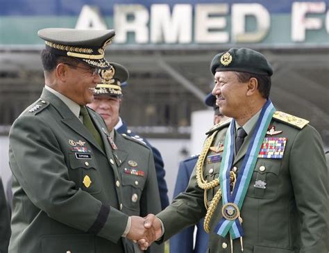 Armed Forces Philippines Chief General Hermogenes Editorial Stock Photo