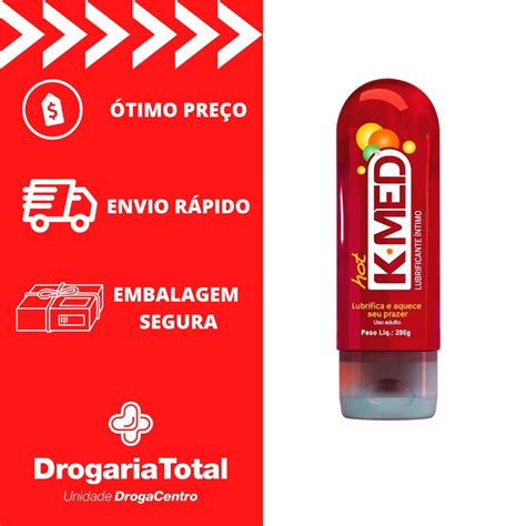 Kmed Hot Lubrificante Intimo Sensação de Calor 200g K med Hot K Med