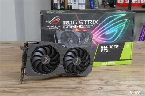 Обзор видеокарты ASUS ROG STRIX GeForce GTX 1660 SUPER OC GAMING