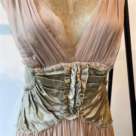 Additional Photos Alberta Ferretti Silk Chiffon Depop