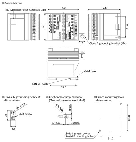 Intrinsically Safe Explosion Proof For Pressure Sensor Zener Barrier