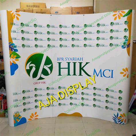 Jual BACKWALL BACKDROP Portable Display Uk 3x3 3x3 No Print Jakarta