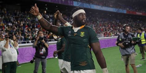 Siya Kolisi Praises South African Public After Semi Final Victory