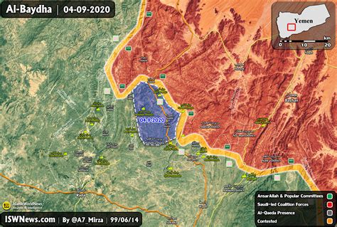 Yemen: Ansar Allah Liberated Al-Maheliyah District (Map Update ...