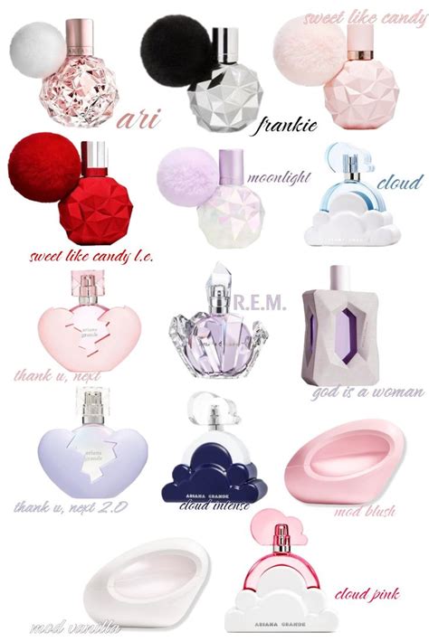 All Ariana Grande Fragrances Perfume Collection Victoria Secret