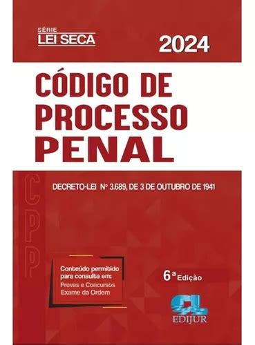 Mini C Digo De Processo Penal Parcelamento Sem Juros