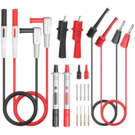 Buy Goupchn Multimeter Test Leads Kit With Alligator Clips Banana Plug