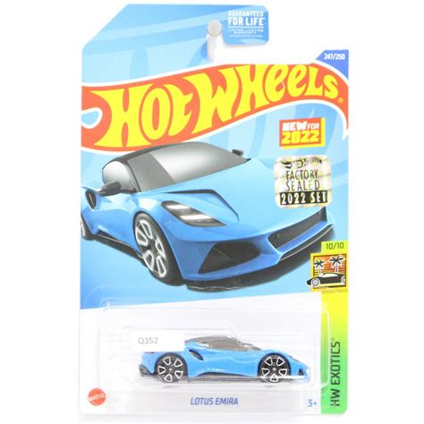 Jual HOT WHEELS LOTUS EMIRA BIRU FACTORY SEALED 2022 Q352 Shopee