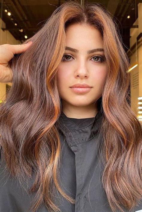 Hair Colour Trends To Try In Orange Copper Money Piece Artofit