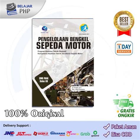 Jual Buku Pengelolaan Bengkel Sepeda Motor Teknik Bisnis Spd Motor Smk