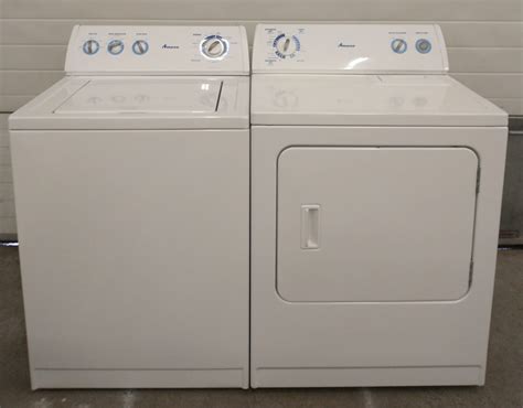 Order Your Used Set Amana Washer Ntw4600vq1 And Dryer Yned4500vq0 Today