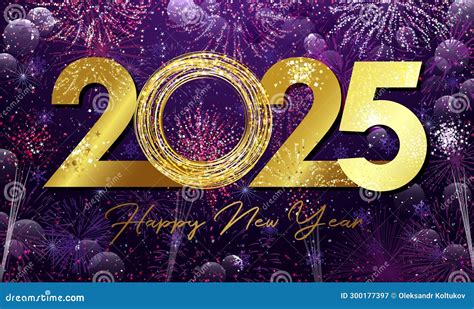 Happy 20 25 Holiday Bg Trend Stock Vector - Illustration of backdrop ...