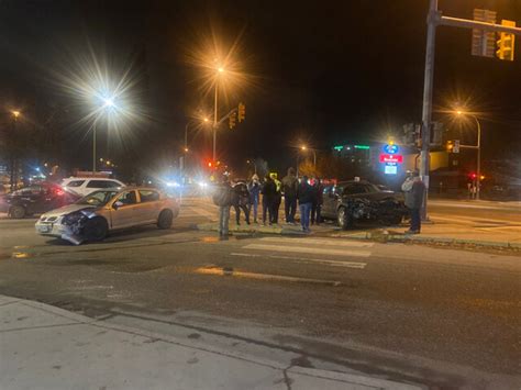 Two vehicle accident at Dilworth Drive and Harvey avenue Saturday