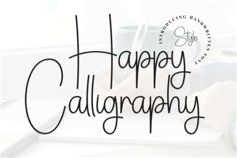 Happy Calligraphy Font - Download Free Font