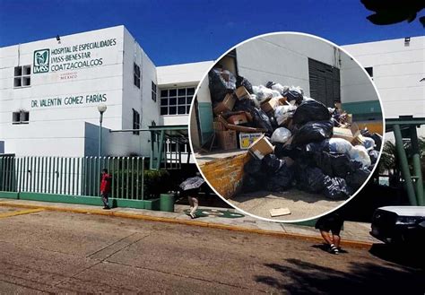 Más de una tonelada de basura genera foco de infección en Hospital IMSS