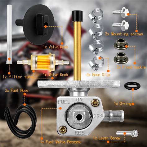 Fuel Valve Petcock Discount Mail Order Lever Screw X Foreman Trx