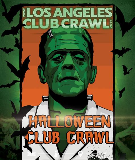 Halloween Events Los Angeles Club Crawl