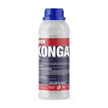 Концентрация на ледена оцетна киселина 99,9%, 1L - eMAG.bg
