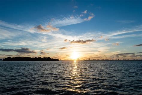 Biscayne Bay Sunset & Full Moon Cruise, Crandon Park Marina, Key ...