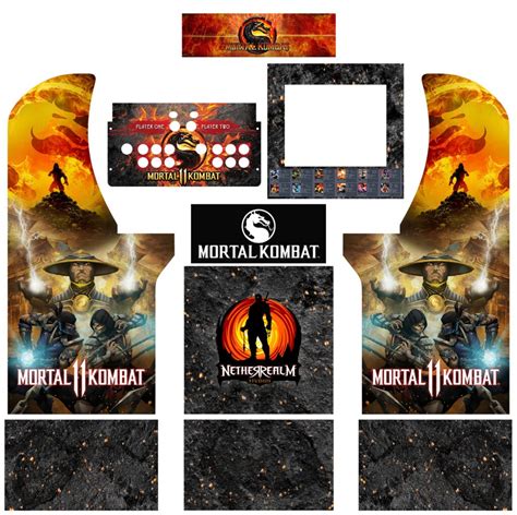 Mortal Kombat 11 Arcade1Up Arcade Kit GameOnGrafix