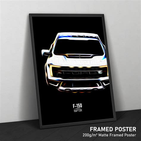 Ford F-150 Raptor - Pickup Truck Print – Illustrated Tracks